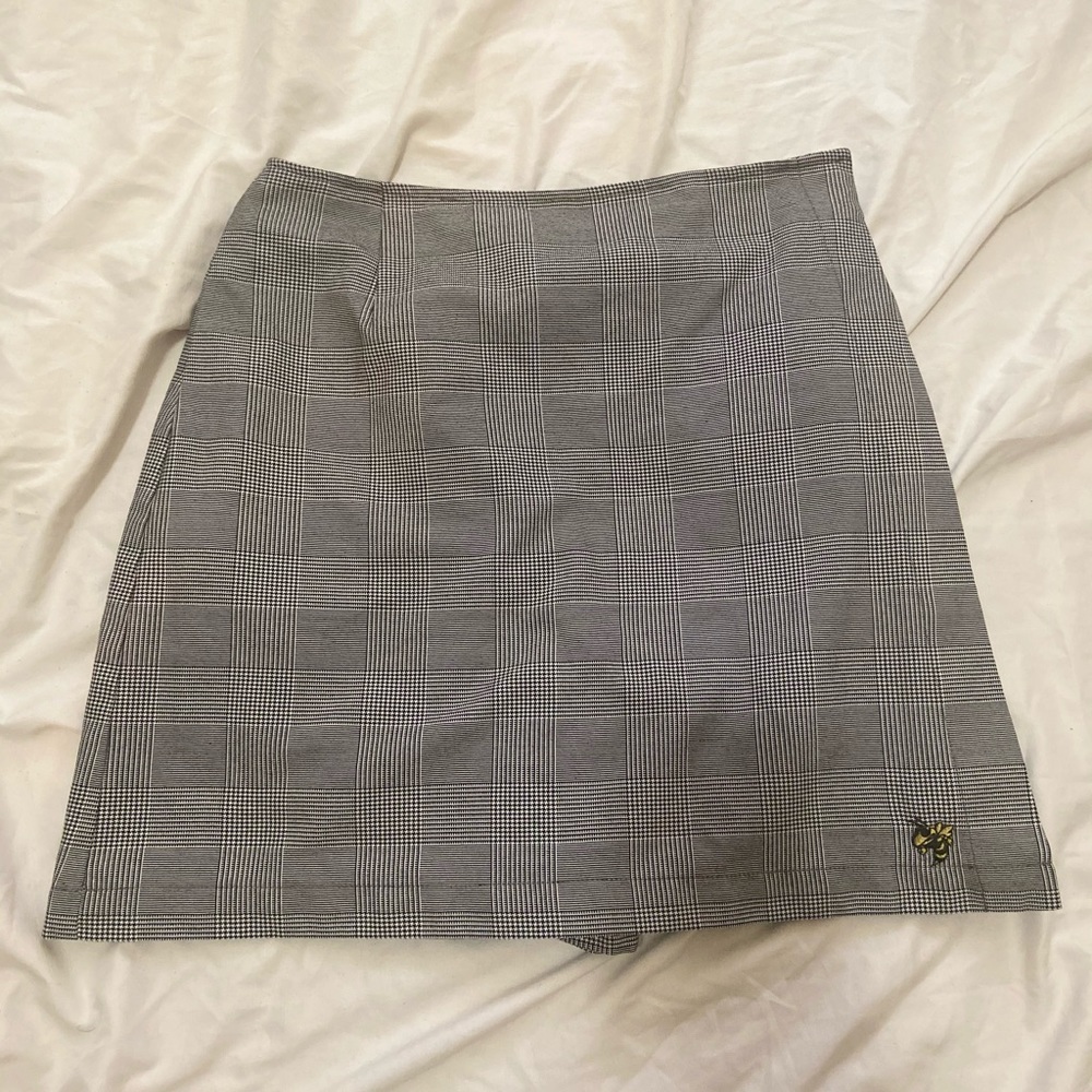 Plaid Skirt-Short | Size: 7-8